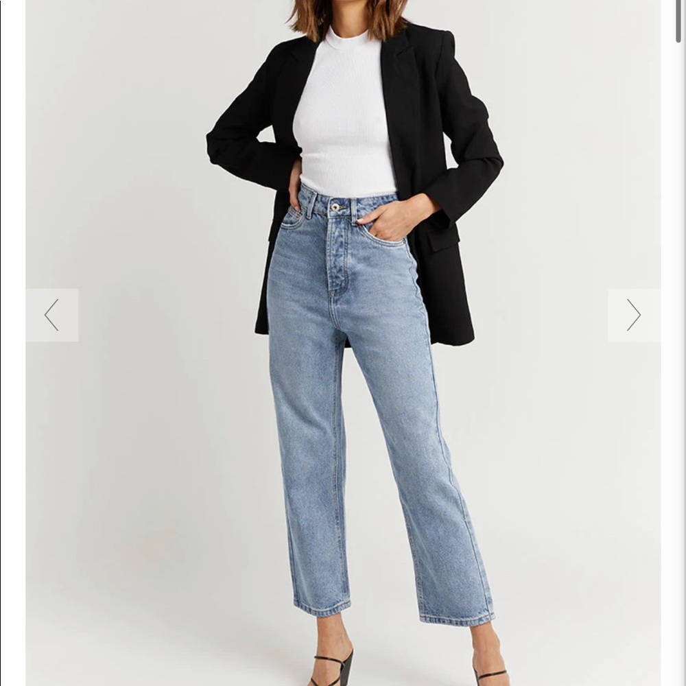 Harris Blue Wash Culotte Denim Jeans